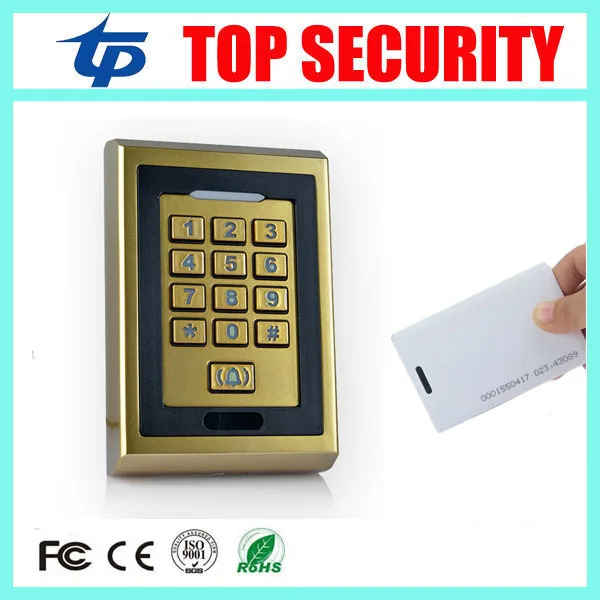 

8000 Users Door Access Control System High Speed Wiegand Standalone Single Door Access Controller Metal RFID Card Access Control
