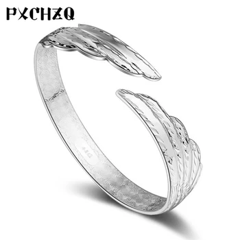 

New national wind female models Phoenix bracelet opening adjustable noble peacock tail silver bracelet fashion jewelry