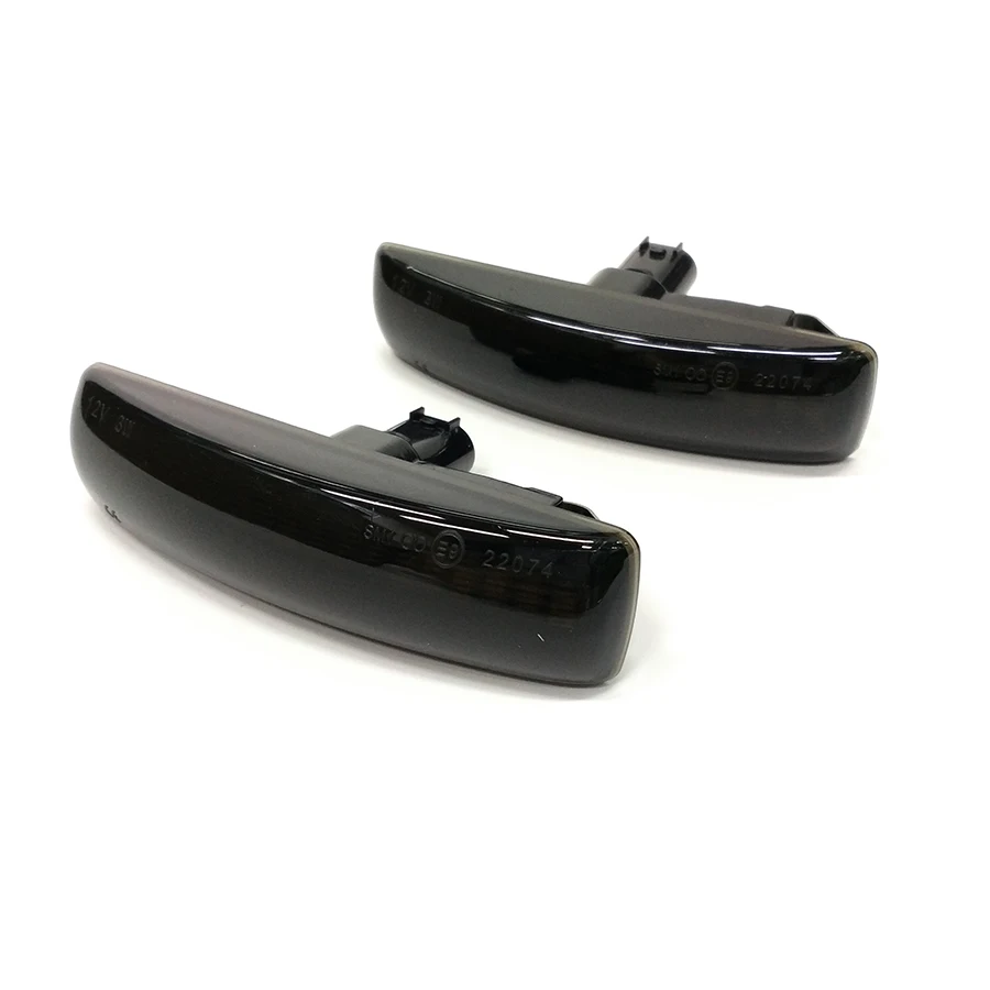 

Smoked Dynamic LED Side Marker Turn Signal Indicator For Land Rover Discovery 3 LR3 Discovery 4 LR4 Freelander 2 LR2