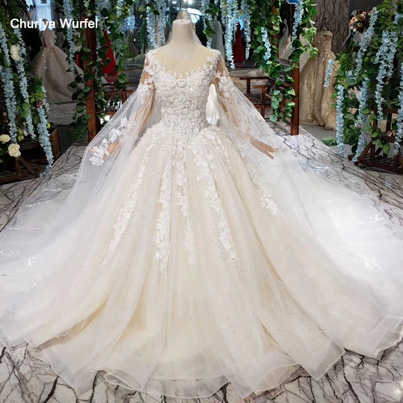 

HTL406 summer wedding dress boho o neck see-through back bridal dress gown 2019 sleeve shawl fairy vestido de noiva praia boho