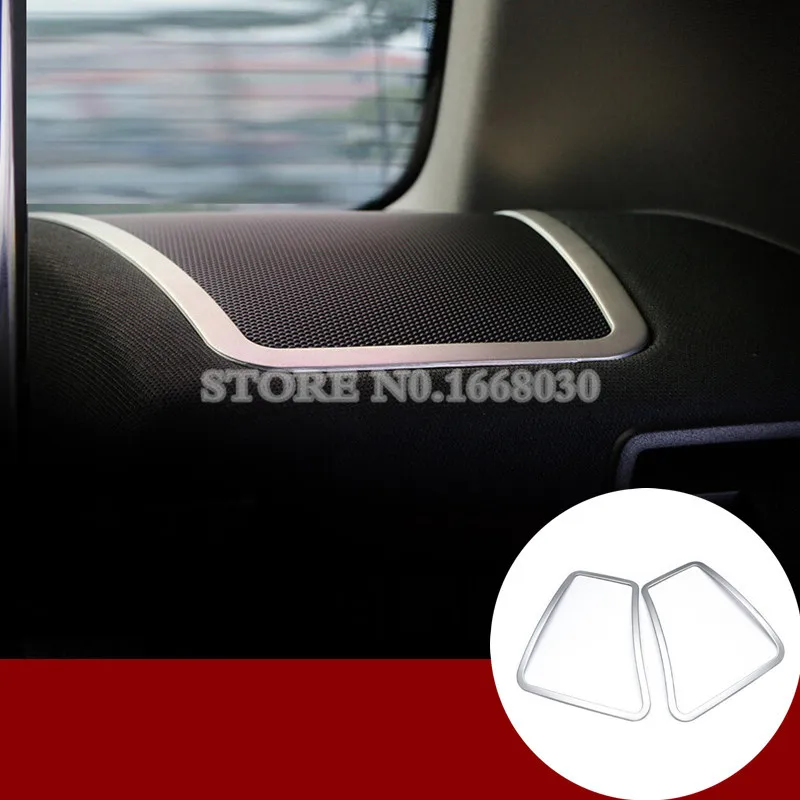 

Inner Rear Seat Speaker Frame Cover Trim 2pcs For BMW 7 Series F01 2009-2015