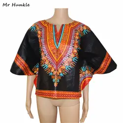 Mr hunkle Африканский Для женщин Воск Дашики платье Африканский традиционные печать батик Ткань летние платья Африканский Платья для женщин