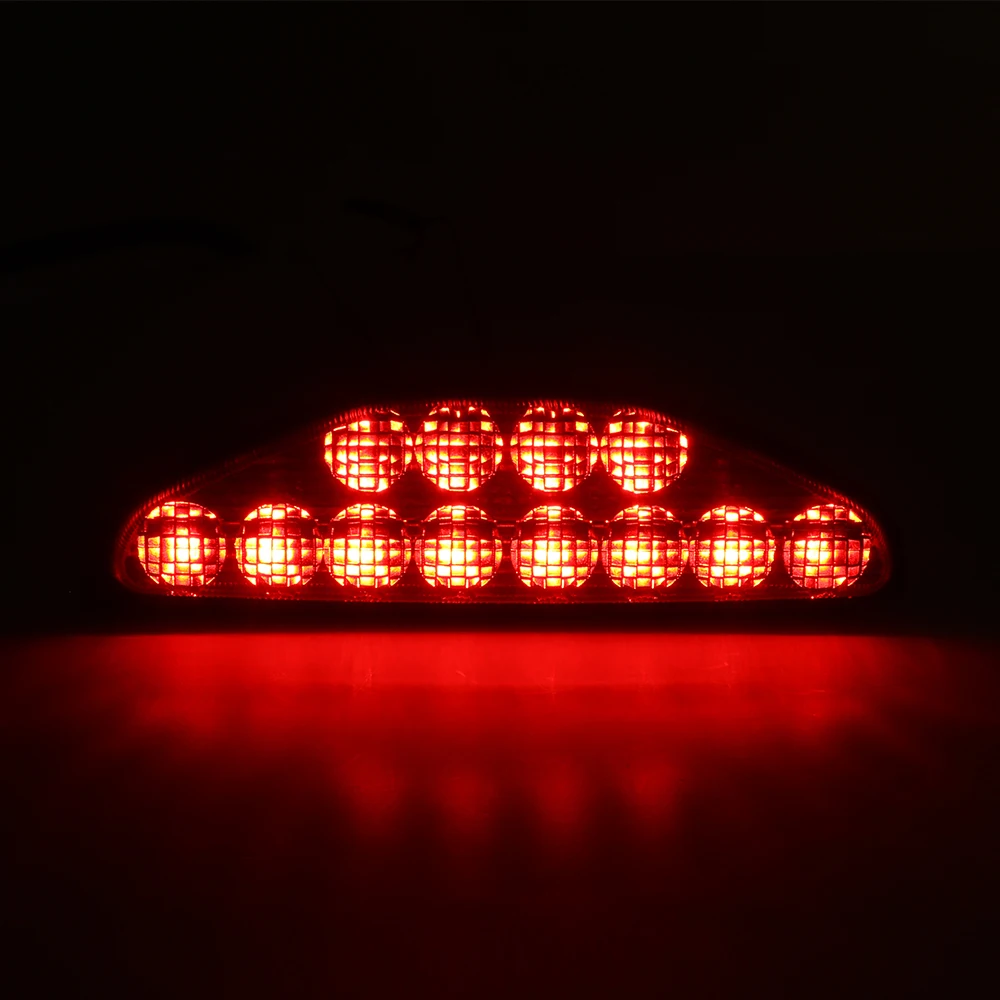 

KEMIMOTO ATV UTV Rear Tailight Tail Signature Light Brake Lamp Black for Honda TRX 250 300 400 500 700 2005-2017 2006 2009 2010
