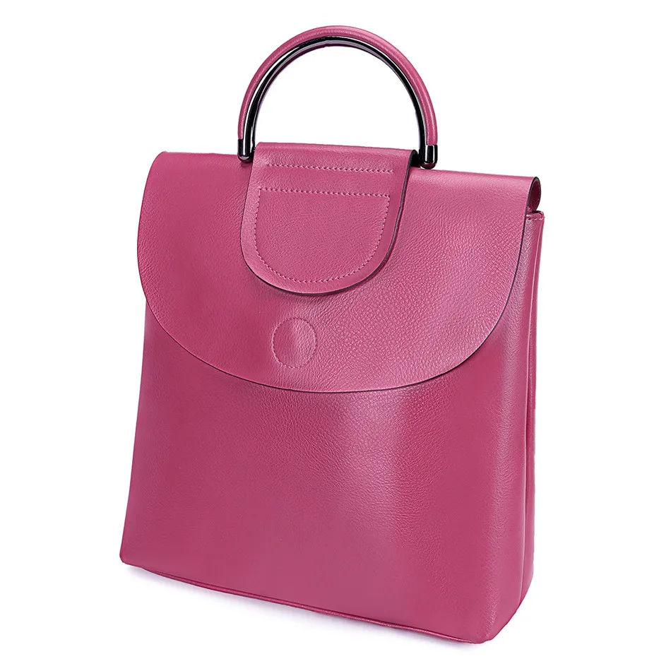 

2019 Fashion Women Backpack Genuine Leather Women Bag High Quality Travel Backpack Female Tote Bag Grils School Backpack HB208