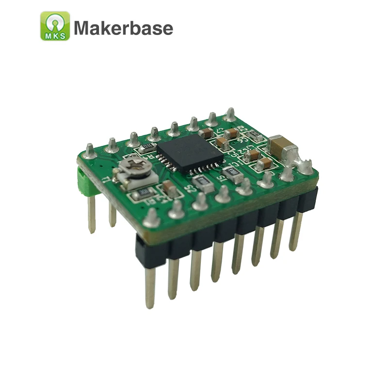 

3D Printer parts StepStick Reprap A4988 Stepper Motor Driver with heatsink default 0.5A MAX 1A good circuit protection