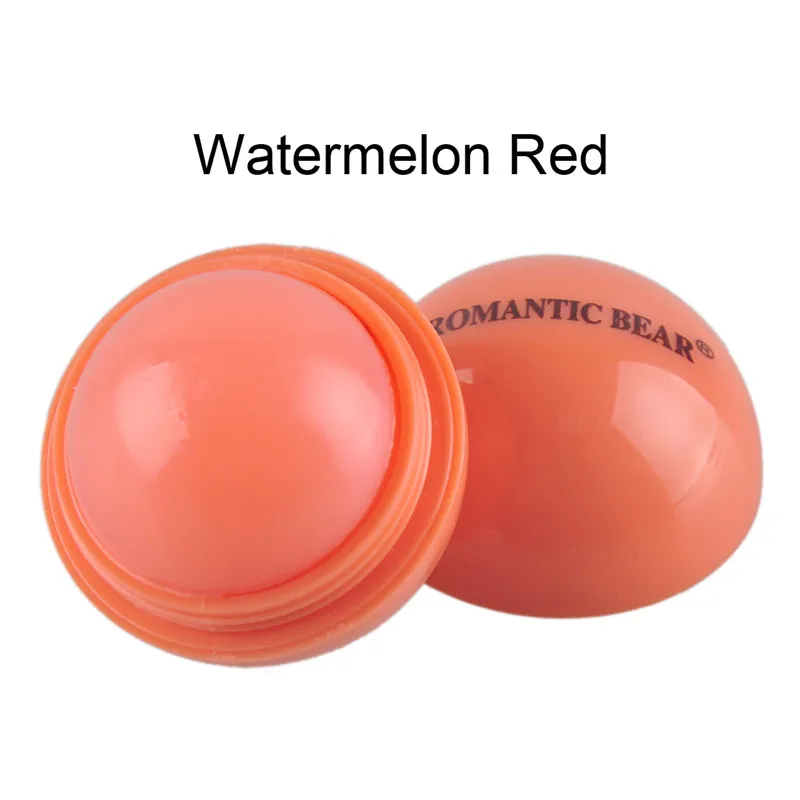Бальзам для губ Губная помада органические ингредиенты протектор сладкий вкус фруктовые украшения LipBall макияж cola hidratante губная палочка - Цвет: Watermelon Red