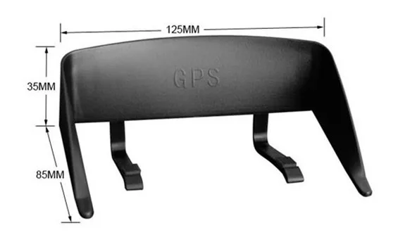 Универсальный противосолнечный козырек для " и 4,3" gps-навигатора