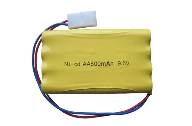 9,6 V 700/800/1000/1400/2400mAh пульт дистанционного управления игрушка электро освещение безопасности facility AA Ni-Cd/Ni-MH батарея Группа - Цвет: Цвет: желтый