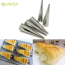 12 шт. 14 см конусы для выпечки, запеченные круассаны, трубки, печенье рулет, форма для торта, выпечка, кремовый рог, форма для выпечки, Danmark, катушка, форма, инструменты