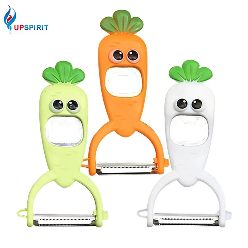 Upspirit креативная искусственная Овощечистка Can Bottle нож для линзы Пига портативный