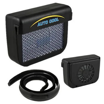 

2017 Newest Solar Energy Car Auto Cool Air Vent With Rubber Stripping Car Ventilation Fan