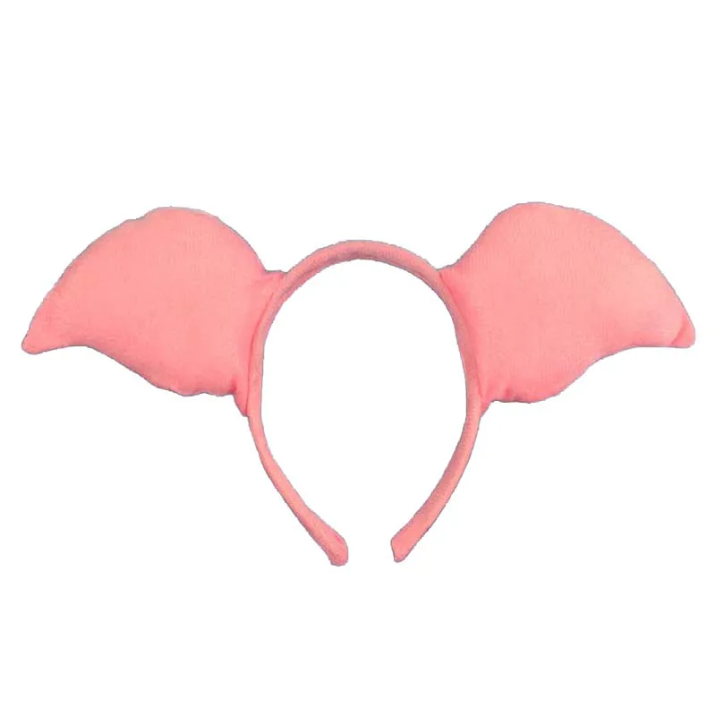 Girl Pink Pig Cosplay Animal Ear Headband Tutu Skirt Set Kids Children Birthday Party Props Costume Gift Halloween Christmas