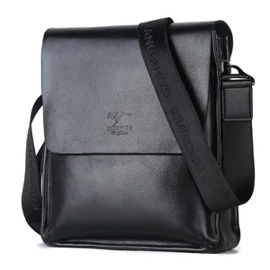 Kangaroo Kingdom Famous Brand Men Bag Leather Messenger Bag One Shoulder Crossbody Bag