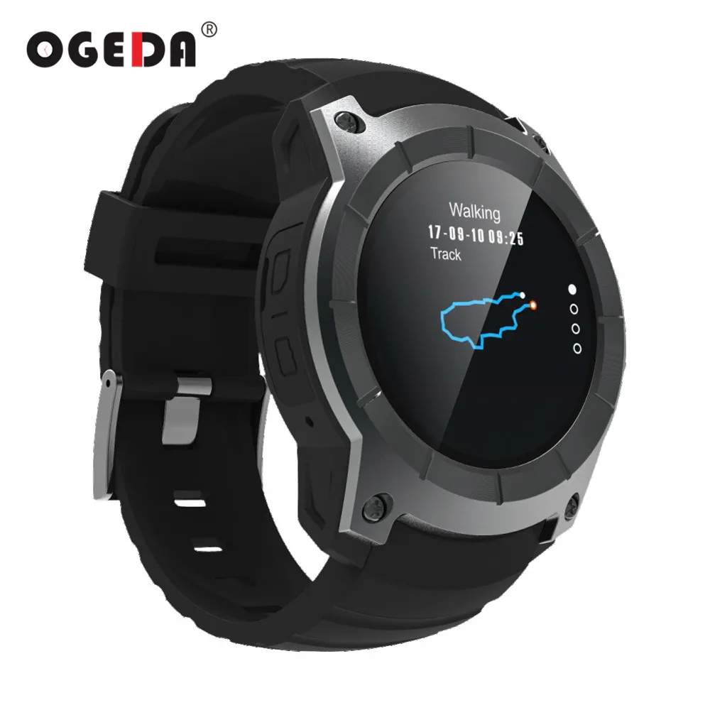 2019 OGEDA фитнес часы мужские gps Смарт 2018 Спорт пульсометр монитор Мульти часы|watch
