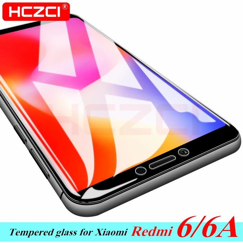 Redmi 6 6A закаленное стекло для Xiaomi протектор экрана HCZCI высокое качество защитная