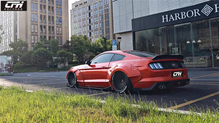 Подходит для ford mustang 15-18 спойлер из углеволокна крыло хвост
