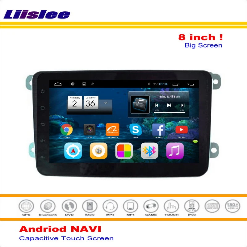 Top Liislee Car Android GPS NAVI Navigation System For Skoda Octavia 2005~2012 Radio Stereo Audio Video Multimedia ( No DVD Player ) 1