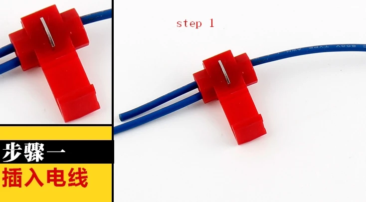 

UPS DHL FEDEX EMS Free 5000pcs MIX Wire terminals wiring connector cable clamp quick connection clip wire stripping free card b