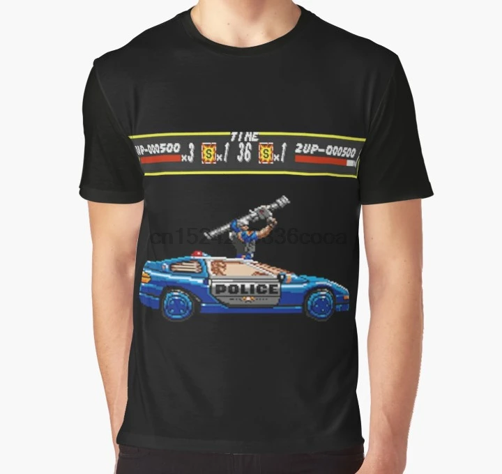 

All Over Print 3D Tshirt Men Funny T Shirt Streets of Rage Special Attack Graphic T-Shirt