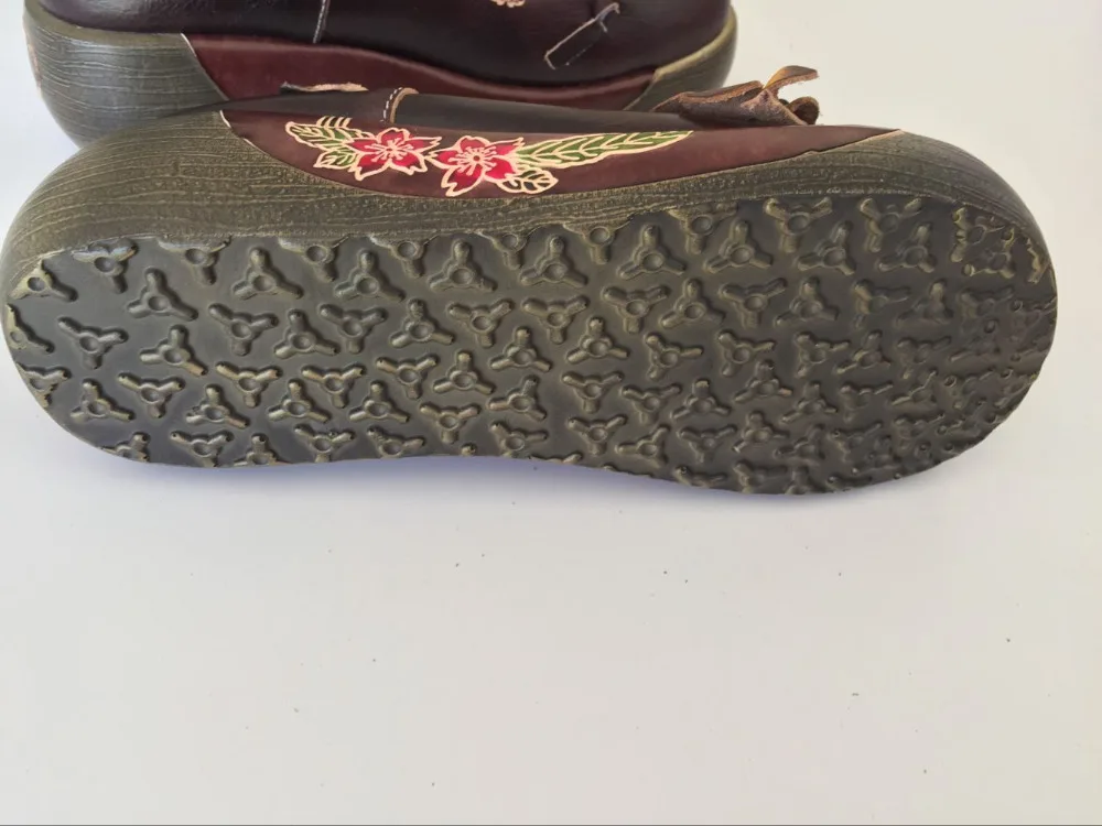 Las Retro Vaca Tallado Mano Niña Mori Arte folk De Mujeres Zapatos Deep Estilo Capa Careaymade Puro Cabeza A Hecho Piel 3a Coffee 0327 Sandalias wTx4OwPYWq