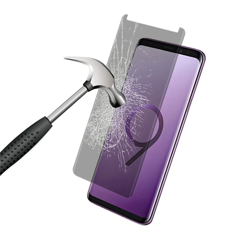 For Samsung S9 Plus Premium Real Tempered Glass Anti Privacy Screen