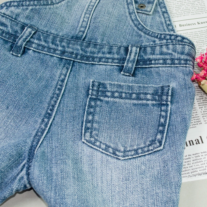 7 Baby Shorts Denim Jumpsuits Infant Toddler Kids Boys Girls Jeans Rompers