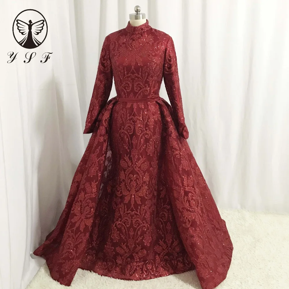 vestidos de color burgundy