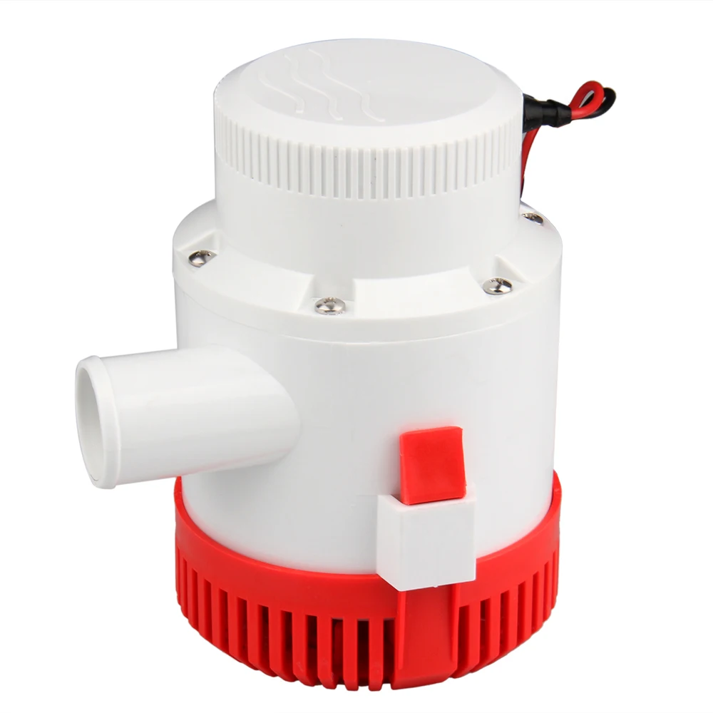 CarBole New 12V DC Submersible Bilge Pump 3000 GPH Electric Marine Boat