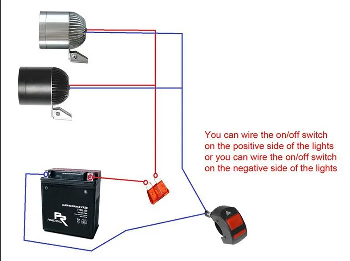 30W 12V 3000lm U2 cree motorcycle headlight 13