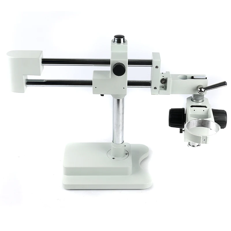 3.5X 7X 45X 90X Zoom Simul Focal Dual Arm Boom Stand Тринокулярный Стерео микроскоп для телефона чип PCB