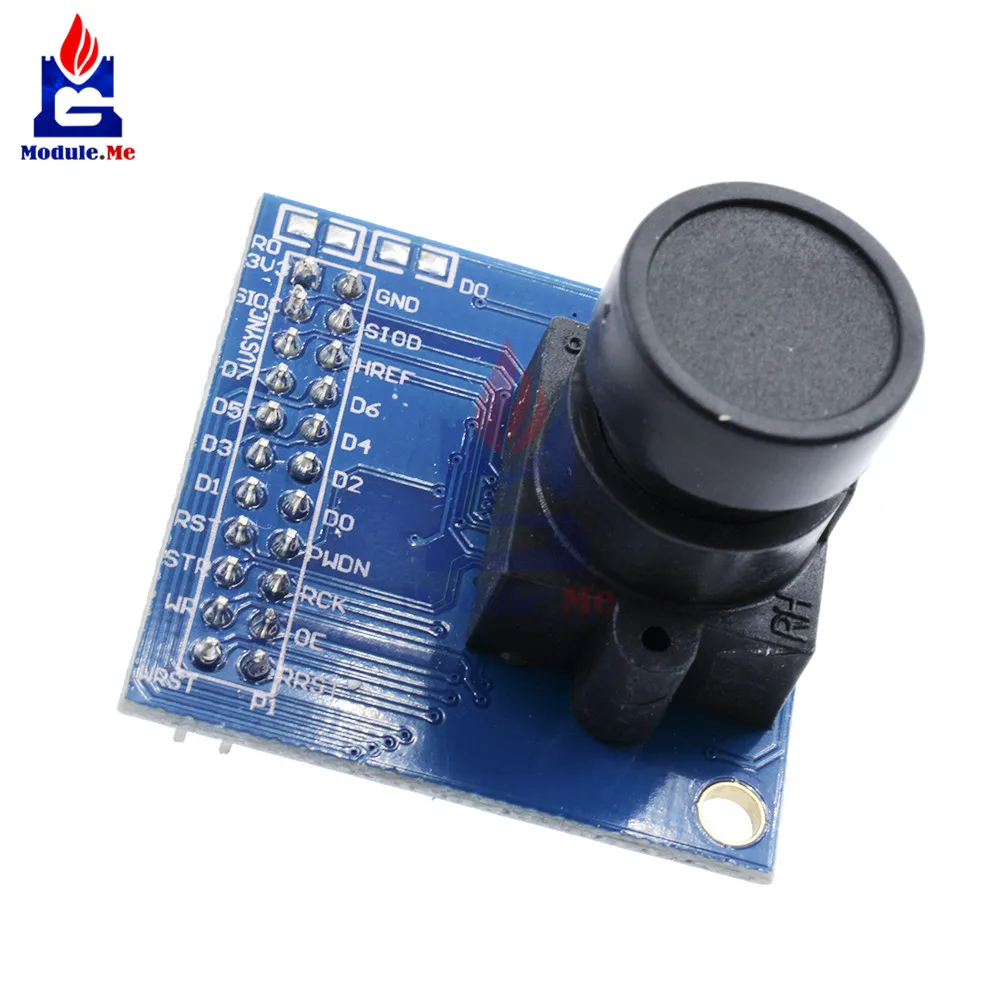 

DIY Kit 640 * 480 OV7670 VGA CMOS Camera Module FIFO Buffer AL422B SCCB Compatible with I2C Camera Module for Ardiuno