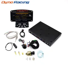 Dynoracing 10 в 1 Стиль Авто Цифровой измеритель OLED цифровой тахометр полный Сенсор комплект электрического автомобиля метр YC101196