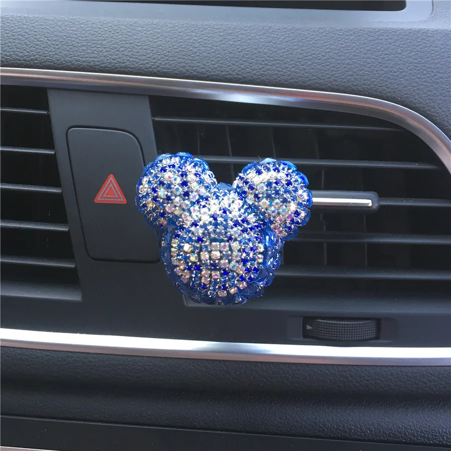 Hazy beauty Алмазный милый медведь автомобильный парфюм, модный освежитель воздуха автомобиля-Стайлинг автомобиля ОРНАМЕНТ