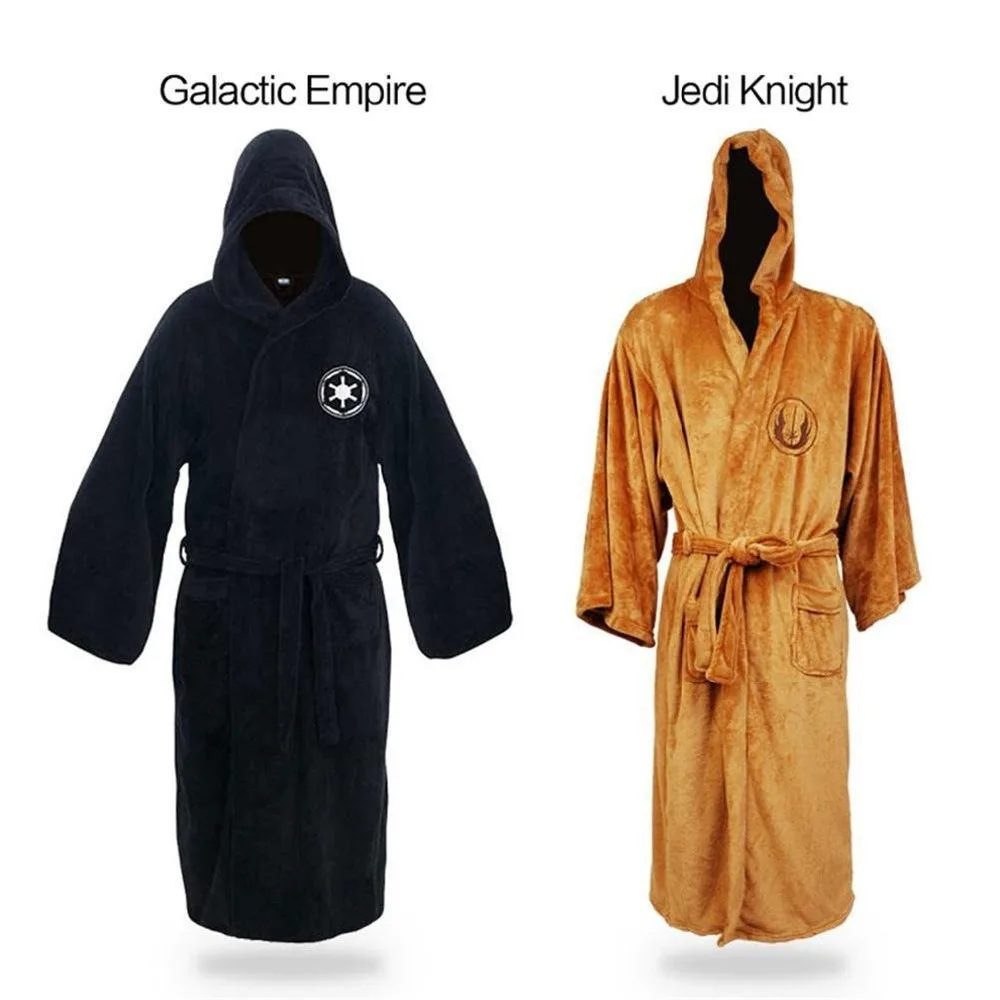 

Star Wars Men Adult Pyjamas Bathrobe Jedi Knight Galaxy