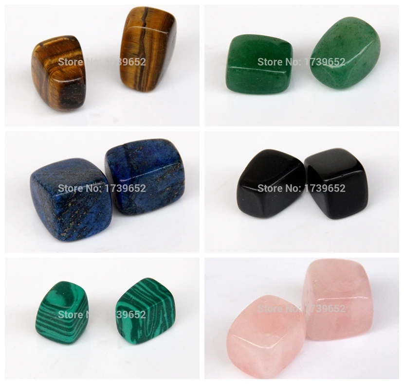 

Assorted Natural stone Tumbled Stones Crystal Quartz Aventurine Obsidian Points Beads for Bracelets Jewelry Chakra Healing Reiki