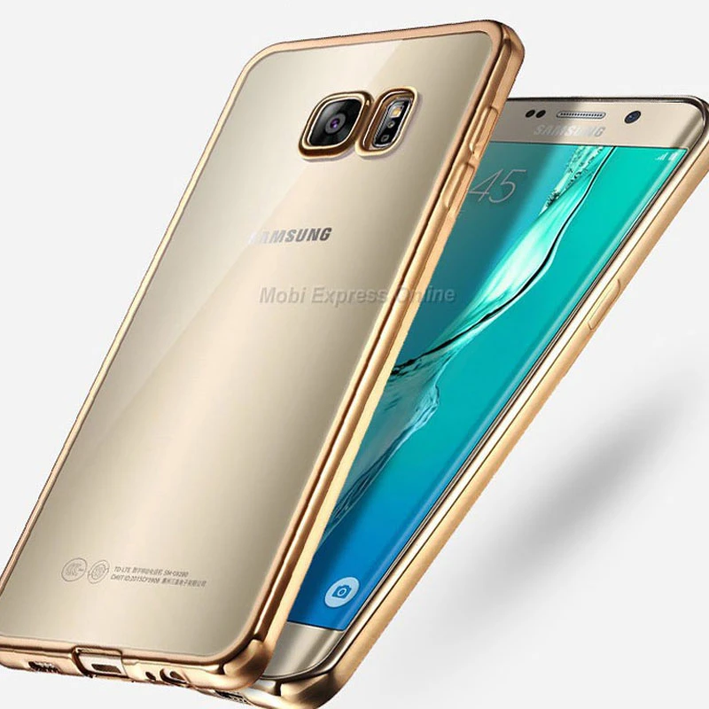 Para Galaxy S8/Plus J3/J5/J7/A3/A5/A7/A8/ 2016/2017 S7/S6/EDGE TPU silicona funda cubierta protectora dorada|for samsung galaxy|case coversilicone case - AliExpress