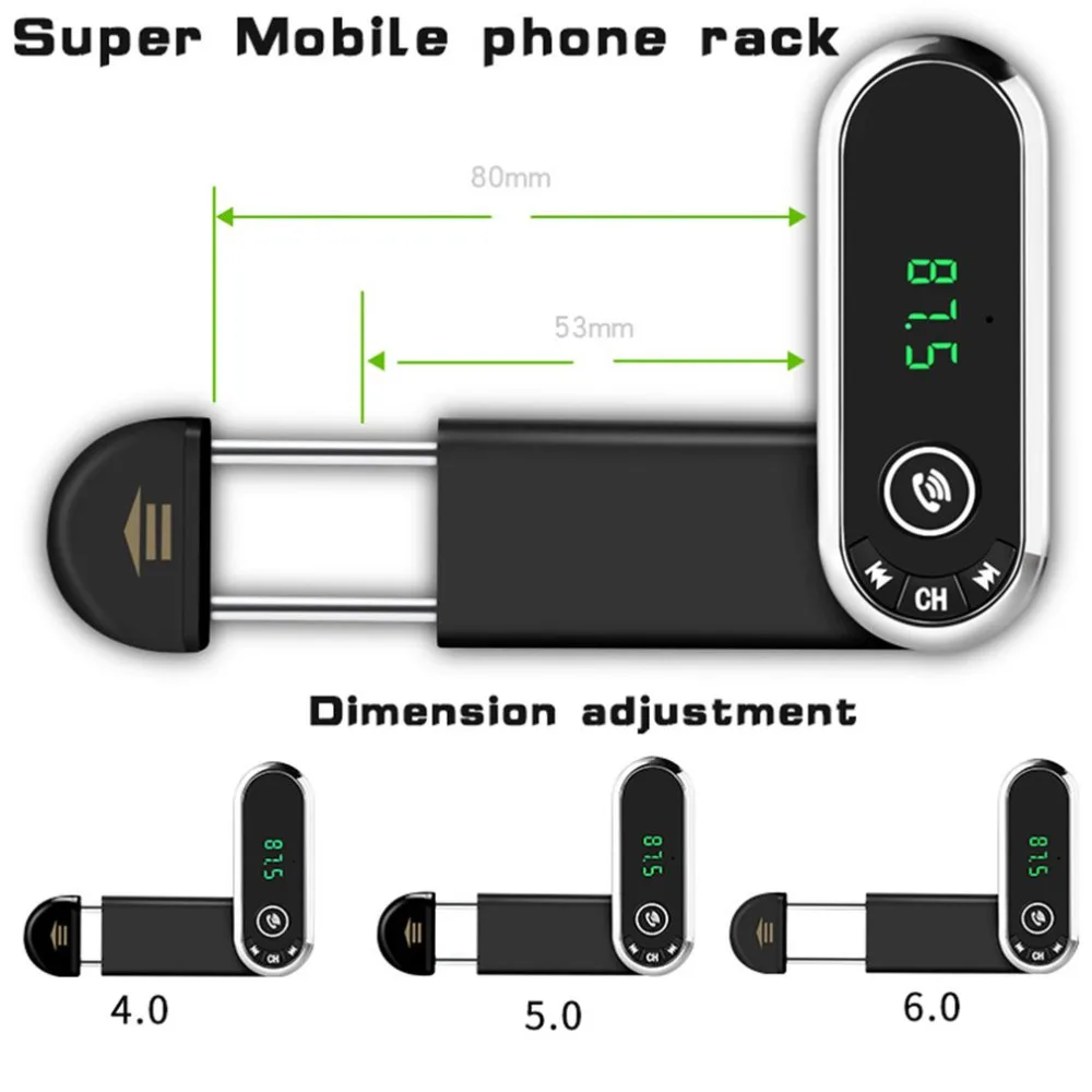 Unique Car Auto Wireless Bluetooth Player Mobile Phone