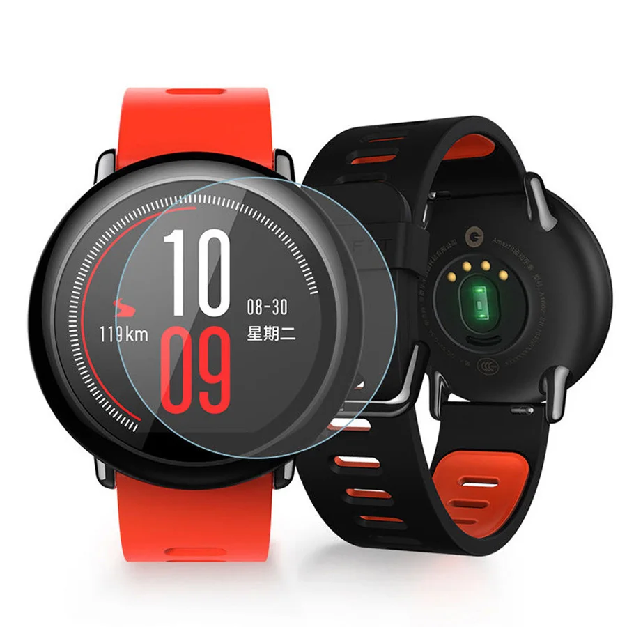 for Xiaomi Huami Amazfit Pace Tempered Glass 9H Explosion Proof Guard Screen Protector Film For | Электроника