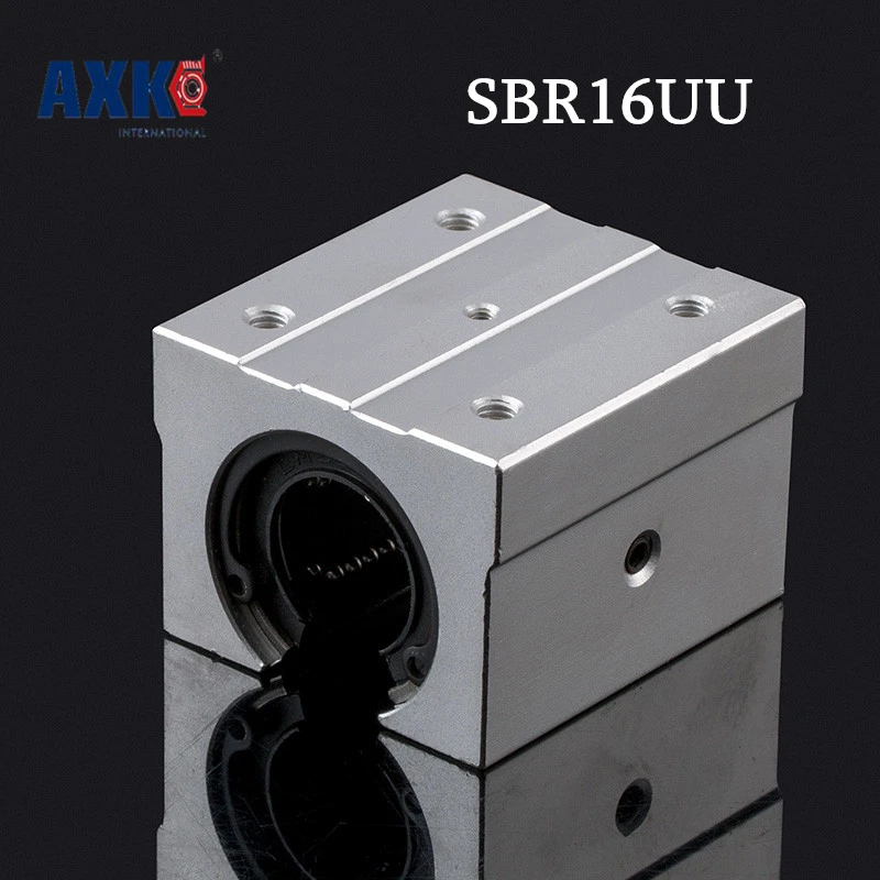 Axk Sbr16 Block Sbr16uu 4pcs/lot Sbr16uu /sme16uu 16mm Shaft Linear Sbr ...