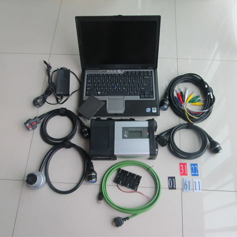  Auto werkzeug MB STAR SD C5 V2019.12 software in SSD und D630 laptop diagnose scanner tool Mb star 
