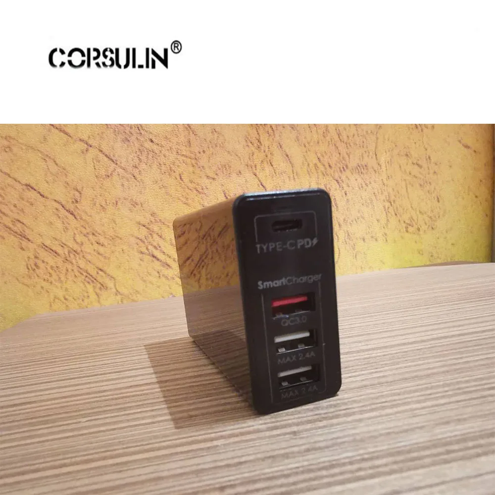 100 Вт USB C Type PD QC 3 0 4 порта быстрая зарядка адаптер питания для Macbook Pro Air HP Lenovo Asus Xiaomi