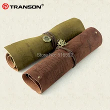 Transon дизайн Пиратская Карта Карандаш сумка инструмент рулон Карандаш Чехол, канцелярские товары, товары для рукоделия школьные принадлежности