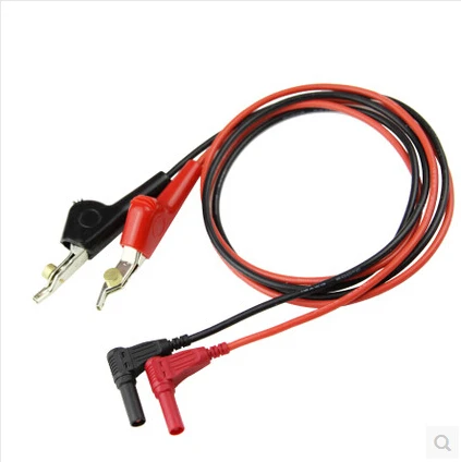 

[SA] TLA8730 multimeter test leads 13AWG 1.2M barbed wire alligator clip test leads --5pair/lot