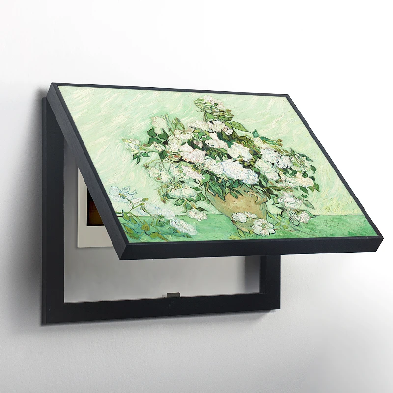 

Living Room Meter Box Decorative Painting World Famous Van Gogh Distribution Box Cover Hanging Painting Switch Box Murals Decor
