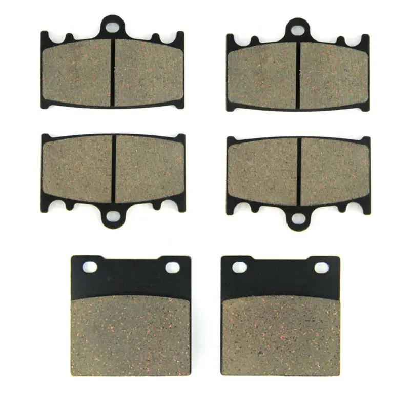 SOMMET Motorcycle Front + Rear Brake Pads Disks for Suzuki GSXR 600 GSXR600 (97-03) LT158-158-63 | Автомобили и мотоциклы