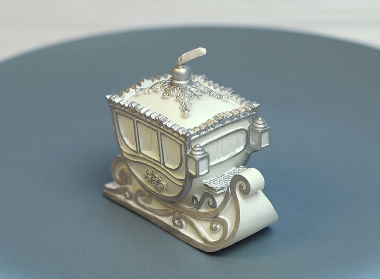 Creative Sled Shape Birthday Candles Christmas Candles for Romantic Marriage Wedding DIY Home Decoration