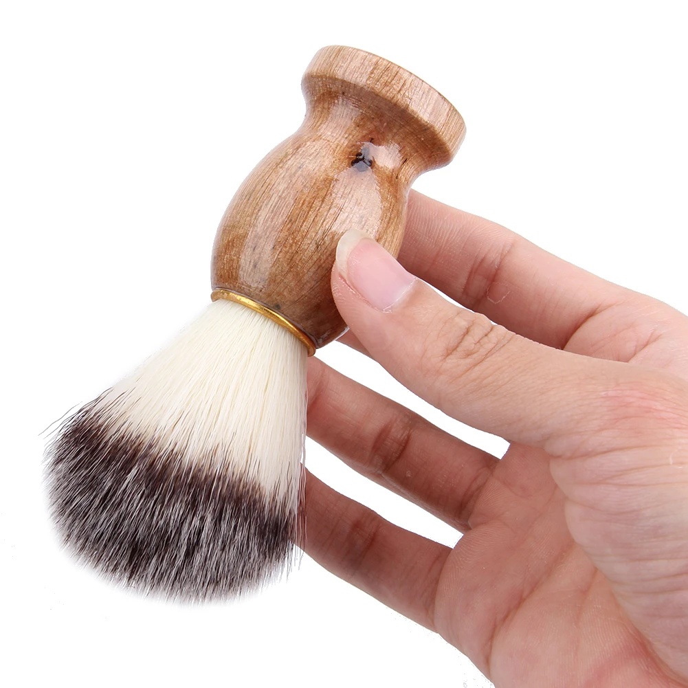 Барсук волос Мужская щетка для бритья Парикмахерская для мужчин удаление бороды для лица приспособление для бритья щетка для бритья с деревянной ручкой для мужчин