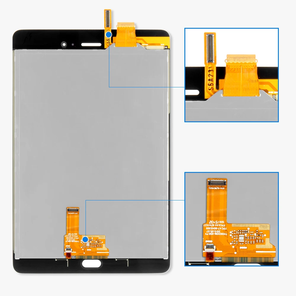 ЖК дисплей Srjtek 8 дюймов для Samsung Galaxy Tab A SM P350 P355 + цифровой преобразователь