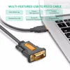 Ugreen USB to RS232 COM Port Serial PDA 9 DB9 Pin Cable Adapter Prolific pl2303 for Windows 7 8.1 XP Vista Mac OS USB RS232 COM ► Photo 3/6