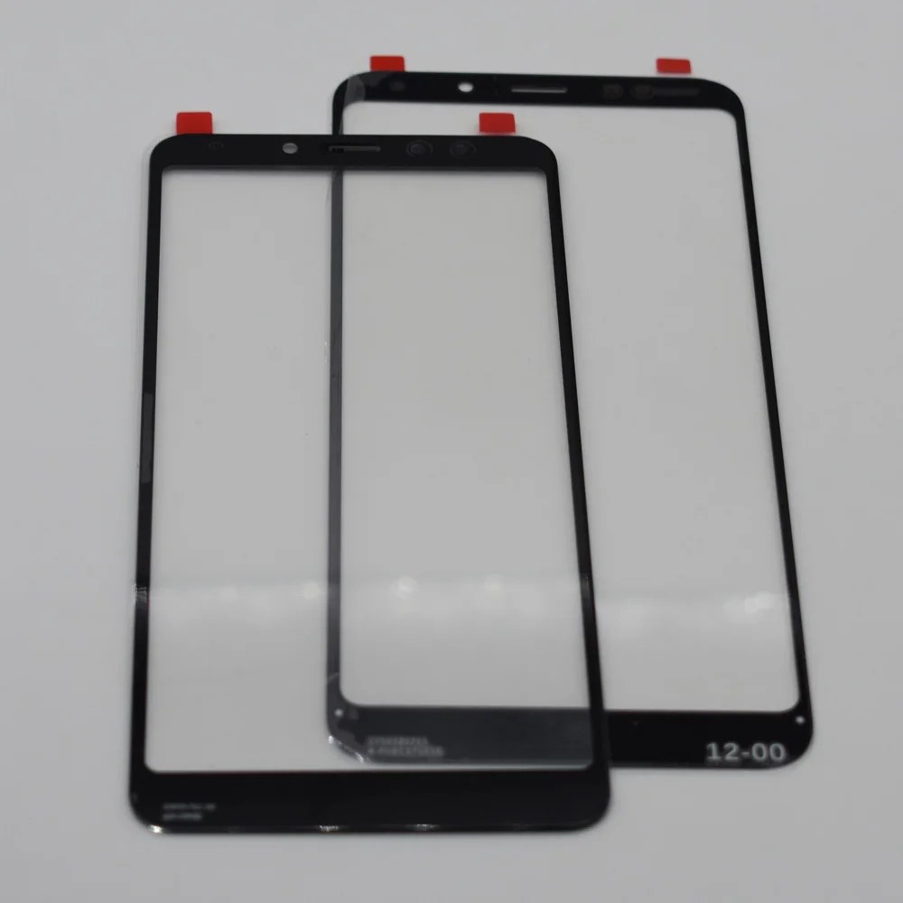 

10pcs Top quality Front Glass Outer Lens Touch Screen Panel For Xiaomi Redmi 5 / Redmi 5 Plus Black White color